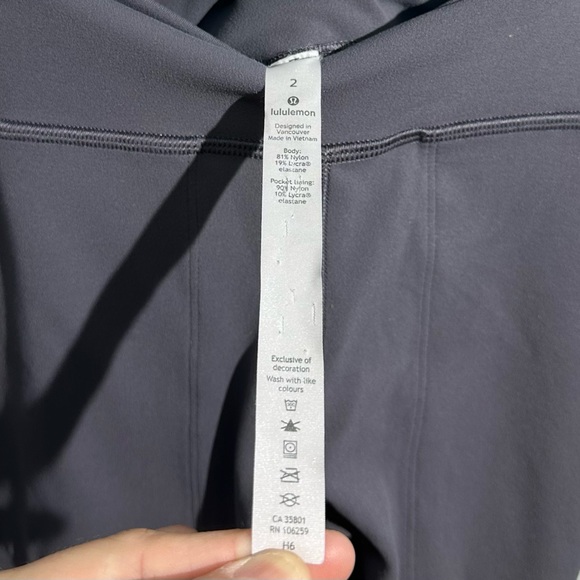 Lululemon Athletica Align Joggers Crop 23” NULU HIGH RISE PANTS MOONPHASE 2 - Picture 3 of 6